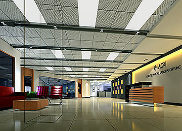 南方包裝集團前臺設(shè)計