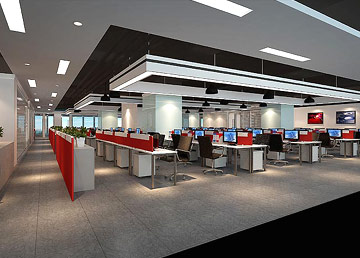 中通服軟件辦公區(qū)裝修設(shè)計