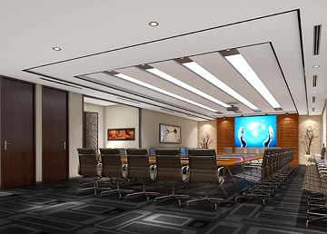 樂天房地產(chǎn)公司辦公區(qū)設(shè)計(jì)