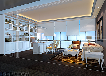 酷果游戲公司總經(jīng)理室設(shè)計(jì)