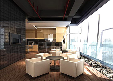 中鐵物資集團(tuán)公司休閑區(qū)裝修