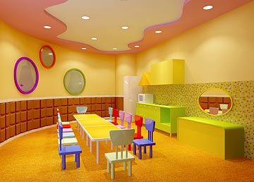 親親袋鼠啟萌中心早教機(jī)構(gòu)裝修