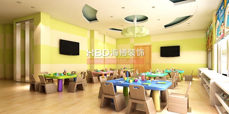 獅王幼兒園裝修設(shè)計