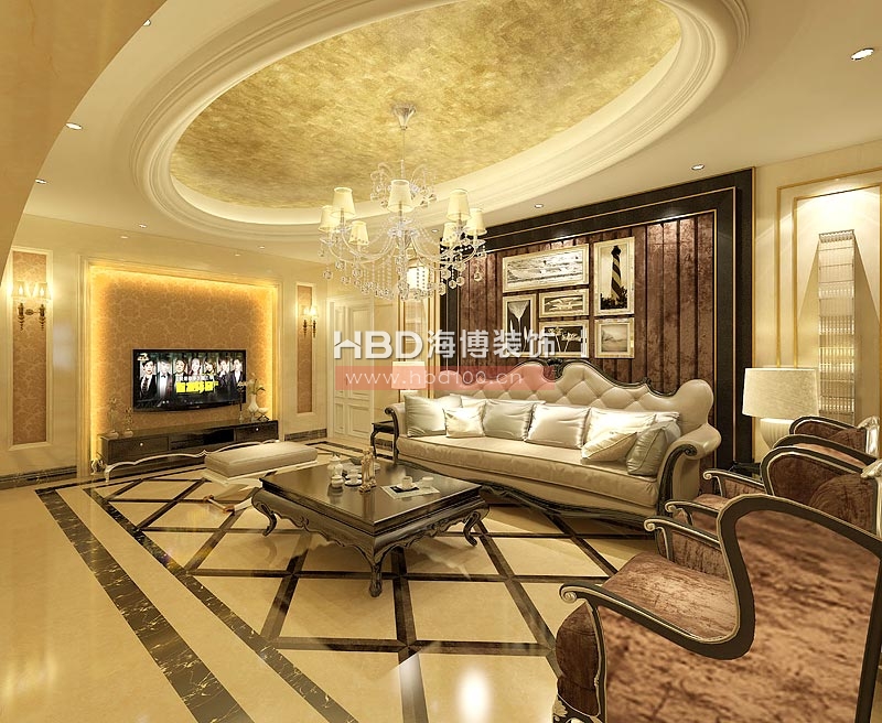 高品位別墅裝修設(shè)計,客廳裝修.jpg