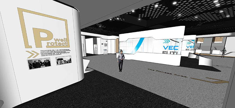 保得威爾展廳設(shè)計(jì) 展示區(qū)