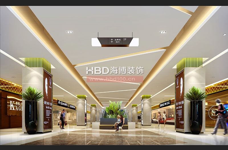 渤海家居購物商場裝修設(shè)計(jì)