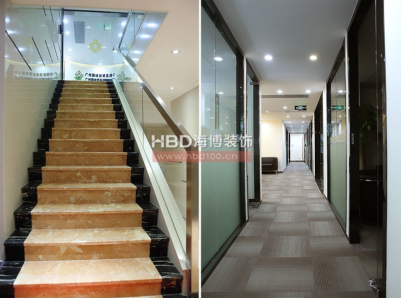 辦公室裝修設計實景圖,樓道裝修設計.jpg