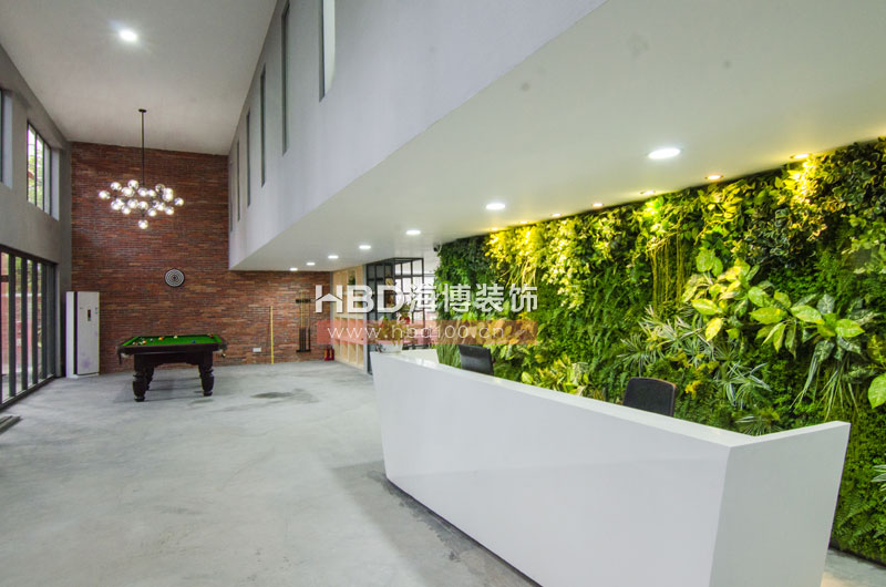 裝修公司辦公室 前臺及休閑區(qū)設(shè)計