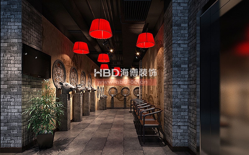 餐廳裝修設(shè)計(jì),川菜館裝修設(shè)計(jì),川味火鍋餐廳裝修設(shè)計(jì),海博裝飾.jpg