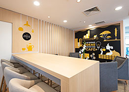 餐廳設(shè)計采用這種亮色調(diào)怎么樣？